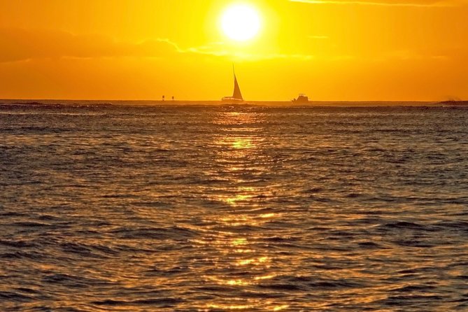 Waikoloa Signature Catamaran Sunset Sail - Setting out from Anaehoomalu Bay